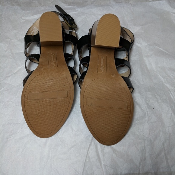 NWT American Eagle strappy high heel sandals 8.5 - Picture 3 of 6